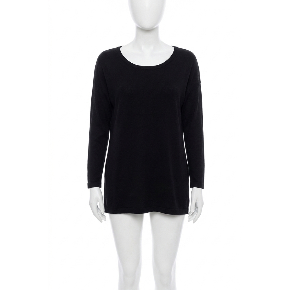 NEW ANGEL APPAREL scoop neck tunic in black